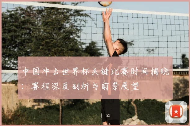 中国冲击世界杯关键比赛时间揭晓:赛程深度剖析与前景展望
